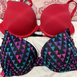 TWO PINK - WEAR EVERYWHERE PUSH-UP BRA’S SIZE 36c